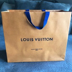 Authentic Louis Vuitton Shopping Bag